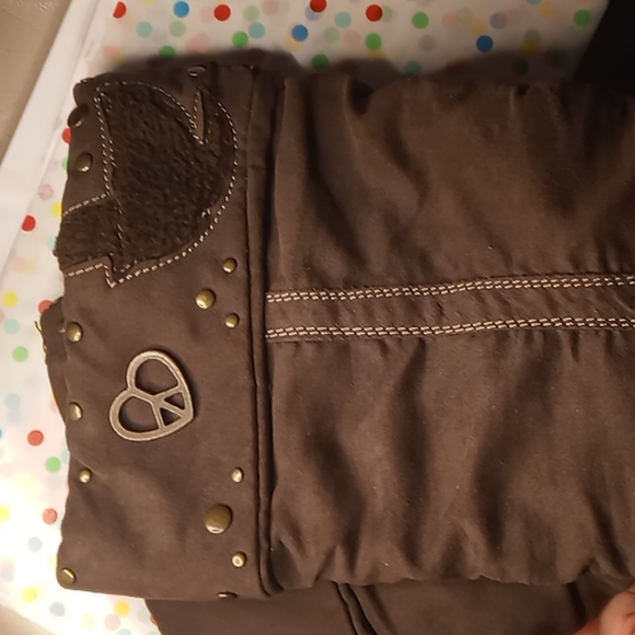 🦋 Selena Gomez Faux Suede Sherpa lined brown boots Sz 11 - Picture 3 of 7